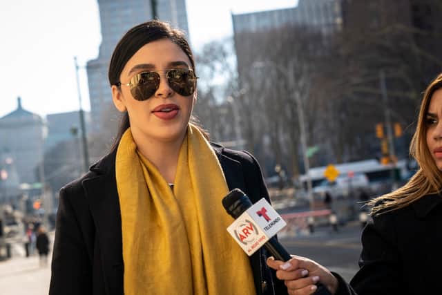 El Chapo’s wife Emma Coronel Aispuro has been released from prison after serving 2 years (Photo: Drew Angerer/Getty Images)