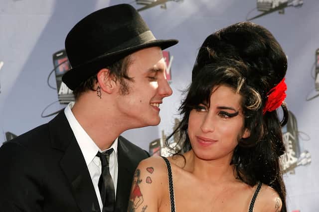 Amy Winehouse and Blake Fielder-Civil at the MTV Movie Awards in 2007 (Photo: Vince Bucci/Getty Images for MTV)