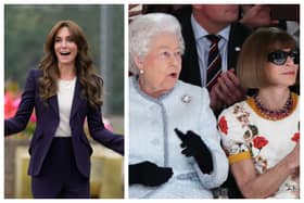 Will Kate Middleton attend London Fashion Week 2023? The late Queen Elizabeth 11 attended in 2018. Photographs by Getty