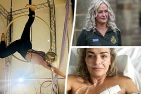 A TV star paramedic stabbed in the chest on a call out has spoken for the first time after her attacker was jailed (SWNS)
