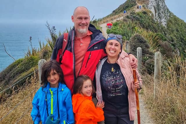Dennis Horstman Maassen, 51, and wife, Sheila, 45, de-registered as citizens of the Netherlands to legally remove children, Oz, eight, and Zola, six, from school.