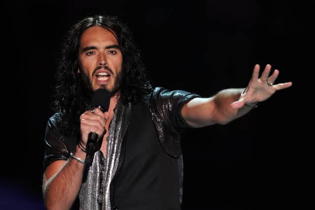 Media personalities such as journalist Victoria Derbyshire and X-owner Elon Musk have given their opinion on Russell Brand's video in which he denied unspecified "criminal allegations" against him. Photo by Getty Images.