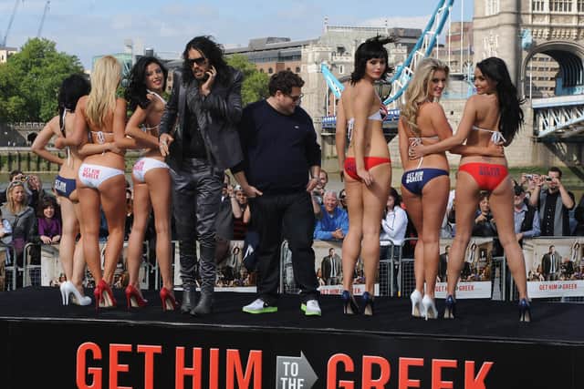 Russell Brand and Jonah Hill promote Get Him to the Greek
