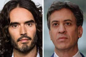 Russell Brand interviewed Ed Miliband in 2015 (Photo: Getty Images/Jeff Spicer/ Stringer, Getty Images/Rob Pinney / Stringer)