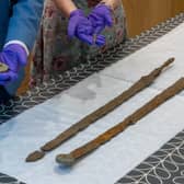 The Roman Cavalry Swords found near Cirencester (SWNS)