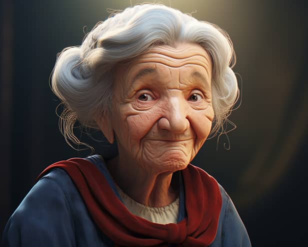 Snow White aged up to 100 by AI. (Picture: Midjourney)