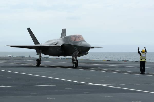 ‘Embarrassment’ only eight F-35’s operating from HMS Queen Elizabeth. (Photo: Getty Images) 