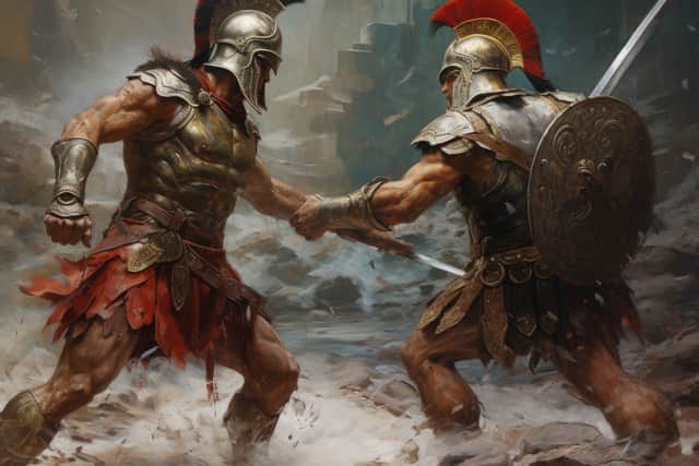 Men have been discussing how often they think about the Roman Empire in a viral TikTok trend. Image by Adobe Photos.