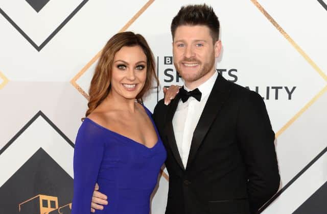Amy Dowden and Ben Jones. Picture: Getty Images
