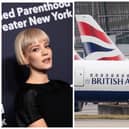 British Airways branded ‘worst ever’ as Lily Allen criticses airline. (Photo: Getty Images) 