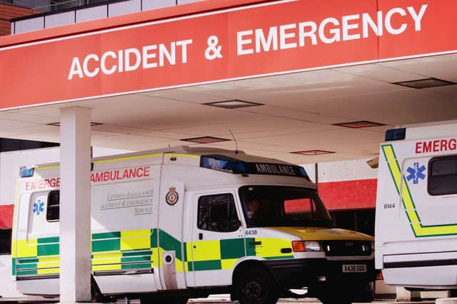 Medics have warned that 24 Hours in A&E is “no longer just a documentary” after figures revealed that almost 400,000 patients spent a day or more in an NHS England emergency department last year. Credit: Getty Images