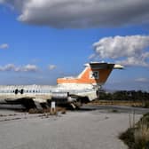Eerie photos unveil abandoned airport with planes rotting on runway. (Photo: AFP via Getty Images) 