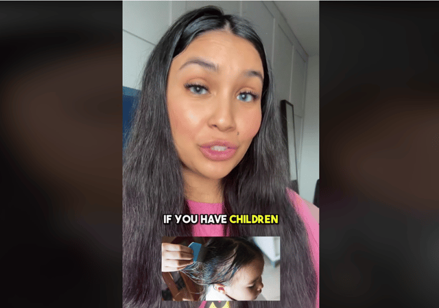 Maliha Ihenacho shares her tips about hair, skin and beauty, with her 156,400 TikTok followers - and she's shared her tips for combating headlice. Photo by TikTok/Maliha Ihenacho.