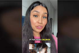 Maliha Ihenacho shares her tips about hair, skin and beauty, with her 156,400 TikTok followers - and she's offered her tips for combating headlice. Photo by TikTok/Maliha Ihenacho.