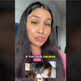 Maliha Ihenacho shares her tips about hair, skin and beauty, with her 156,400 TikTok followers - and she's offered her tips for combating headlice. Photo by TikTok/Maliha Ihenacho.
