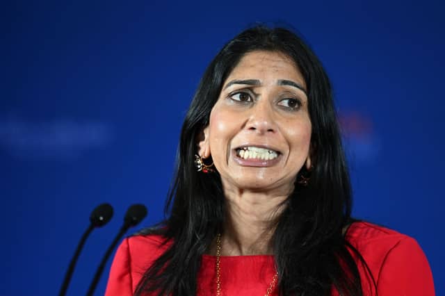 Suella Braverman has hit out at the UN Refugee Convention. Credit: Getty