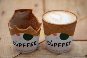 Zero Green, a zero waste store in Bedminster, has started using edible coffee cups. The ‘Cupffee’ cups are made from a thicker version of an ice cream cone and taste similar and will easily last long enough before they go soggy