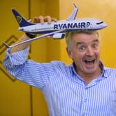 Ryanair’s outspoken CEO - salary, outrageous comments, pie in the face. (Photo: AFP via Getty Images) 