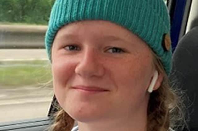 Jessica Baker, 15, the teenage girl who died after a school coach crashed on the M53 motorway in Wirral on Friday. 