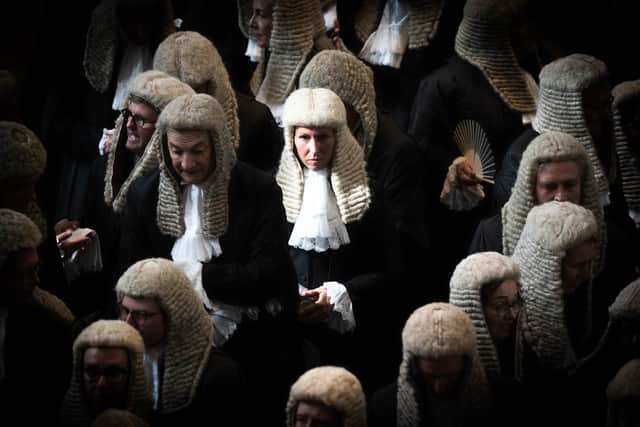 The Royal Courts of Justive event was attended by hundreds of judges wearing full ceremonial robes and wigs, with attendees including Supreme Court justices and senior legal figures from the UK and around the world.