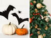 The new Halloween trend of decorating your Christmas tree with a spooky theme 