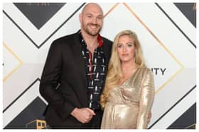 Tyson and Paris Fury have revealed the name of their newborn son. Photograph by Getty
