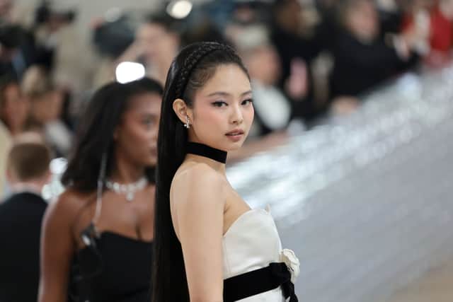 NEW YORK, NEW YORK - MAY 01: Jennie Kim attends The 2023 Met Gala Celebrating "Karl Lagerfeld: A Line Of Beauty" at The Metropolitan Museum of Art on May 01, 2023 in New York City. (Photo by Jamie McCarthy/Getty Images)