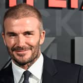 LONDON, ENGLAND - OCTOBER 03: David Beckham attends the Netflix 'Beckham' UK Premiere at The Curzon Mayfair on October 03, 2023 in London, England. (Photo by Gareth Cattermole/Getty Images)