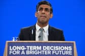Rishi Sunak said voting for Labour will be to "stand still and accept more of the same". Credit: Getty
