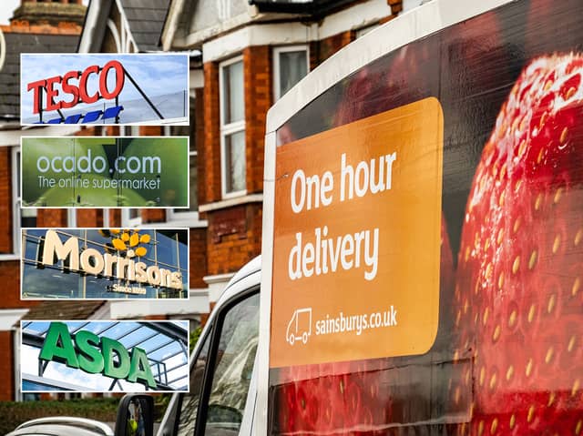 This is when you can book your Christmas food delivery slot with all the major supermarkets for 2023. Composite image by NationalWorld/Mark Hall.