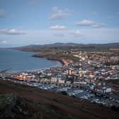 Peel, Isle of Man. The Isle of Man is a low-tax British Crown Dependency with a population of just 85 thousand in the Irish Sea off the west coast England (Photo by Matt Cardy/Getty Images)
