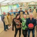 The cast of the 2023 Great British Bake Off. Image: Mark Bourdillon/Love Productions/Channel 4/PA Wire