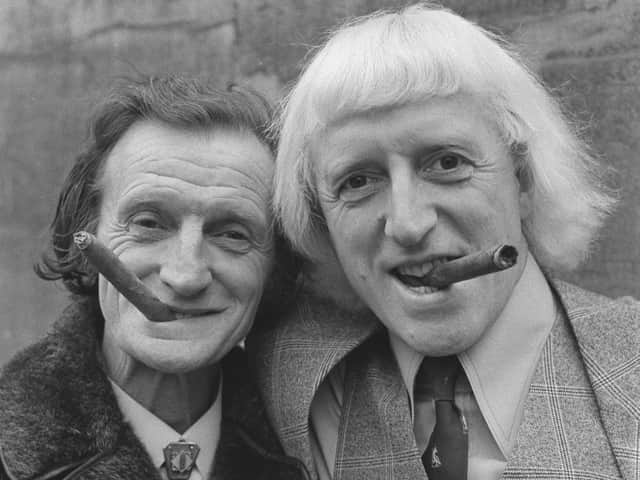 Johnnie Savile with brother Jimmy