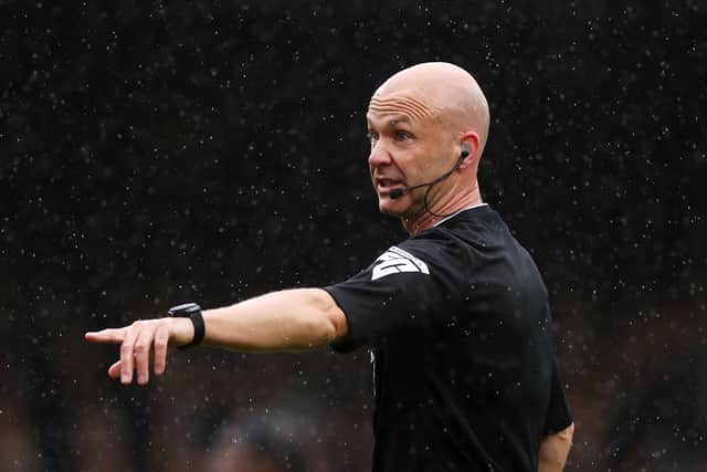 Anthony Taylor will be the man with the whistle on Sunday. (Getty Images)