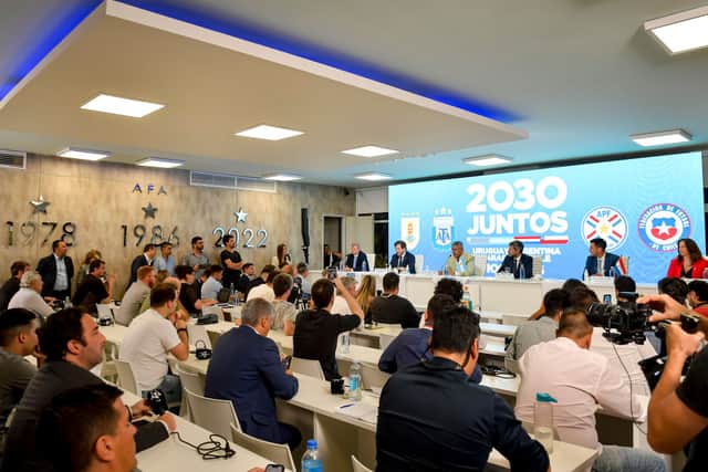 South America will host games in the 2030 World Cup (Image: Getty Images)