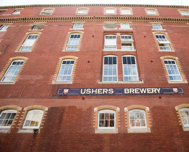 The former Ushers factory in Wiltshire bought by Korean officials for £1.5m in 2000 after the 175-year-old firm went bust (SWNS)