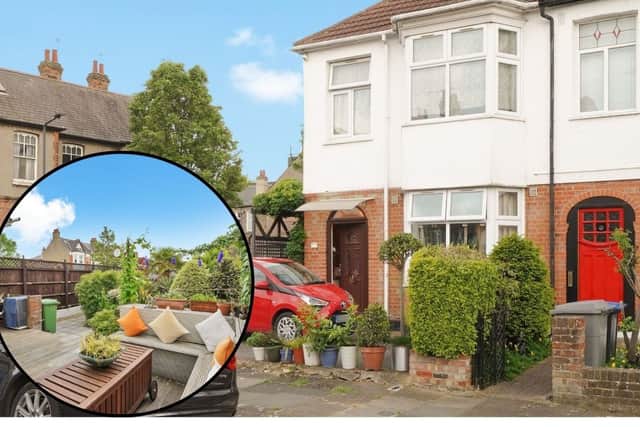 A house for sale on Holland Road, northwest London (Daniels Estate Agents)