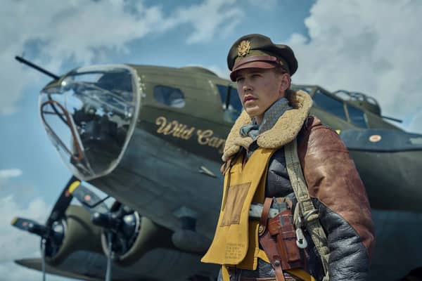 Austin Butler as Major Gale Cleven in 'Masters of Air' (Credit: AppleTV)