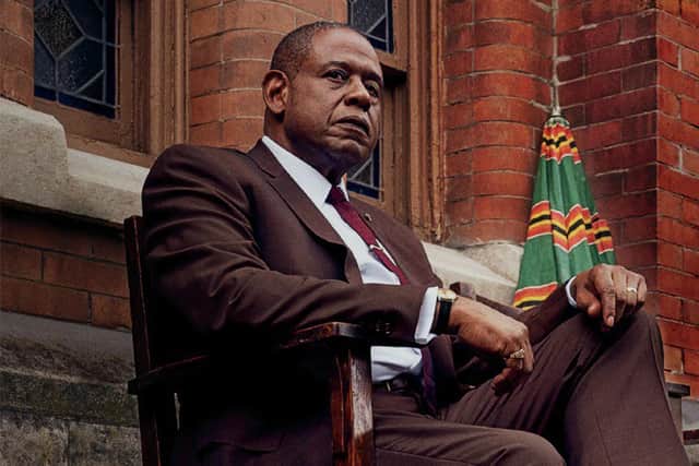 Forest Whitaker as Bumpy Johnson in Godfather of Harlem 