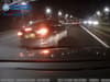 M25 crash: Driver caught on video swerving after space saver tyre bursts