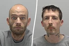 Paul Burton, 45, and 37-year-old Nathan Turner have been jailed after an armed siege triggered by a row with a takeaway driver