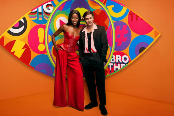 Big Brother UK hosts AJ Odudu and Will Best (Photo: ITV)