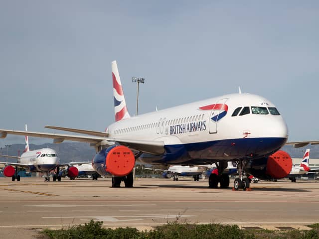 ‘Terrified’ passengers evacuated off British Airways plane after ‘unknown fumes’ fill aircraft. (Photo: AFP via Getty Images) 