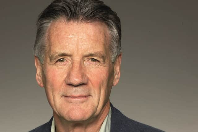 Michael Palin spoke to a packed house at the Cheltenham Literature Festival