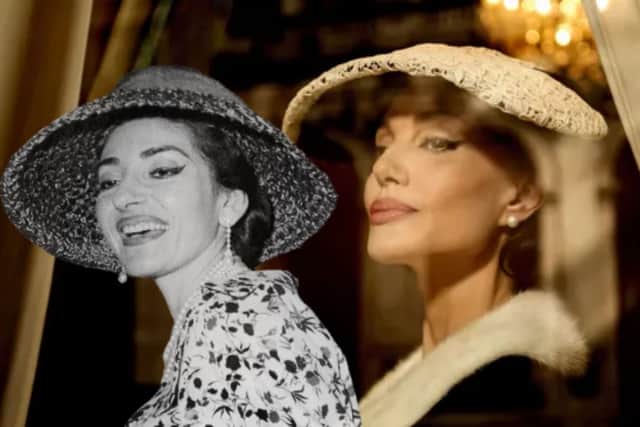 Angelina Jolie plays soprano Maria Callas in Pablo Larraín's biopic