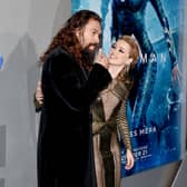 Jason Momoa (L) and Amber Heard attend the premiere of Warner Bros. Pictures' "Aquaman" at TCL Chinese Theatre on December 12, 2018 in Hollywood, California. (Photo by Kevin Winter/Getty Images)