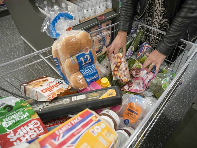Grocery inflation dropped for the seventh consecutive time last month, however the cost of living crisis is still putting pressure on households. (Credit: Getty Images)
