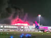 Luton Airport fire: all flights suspended from London airport after huge blaze rips through car park