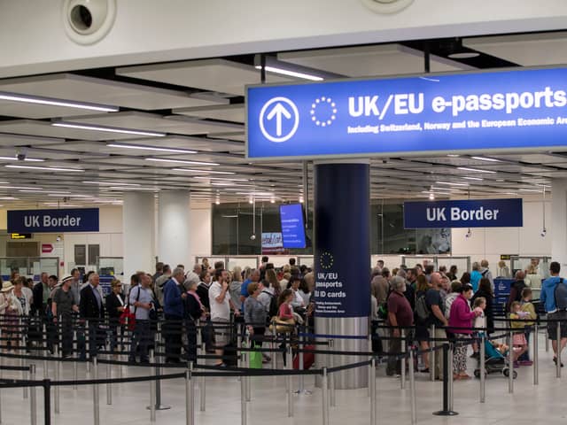 Over 1,000 people have entered the UK with their passports unchecked, according to Home Office figures. (Photo: Getty Images) 