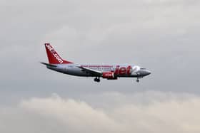 Jet2 flight from Edinburgh forced to land at Manchester Airport after emergency onboard. (Photo: AFP via Getty Images) 
